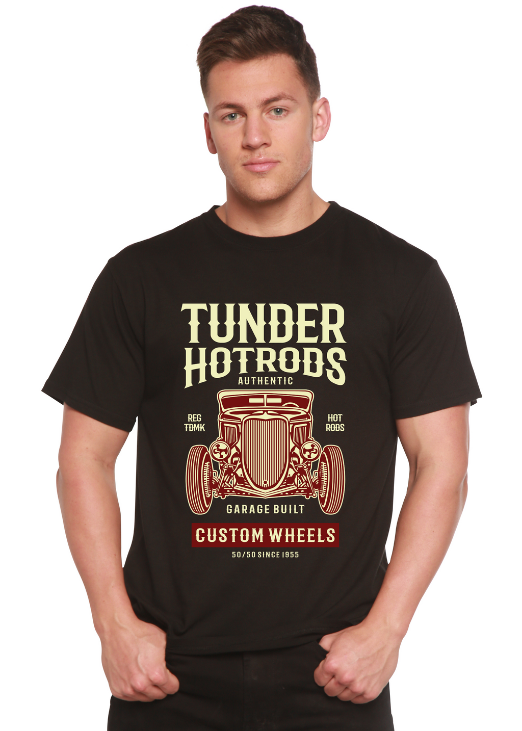 Thunder Hot Spun Bamboo® Men's Bamboo Viscose/Organic Cotton Short Sleeve Graphic T-Shirt